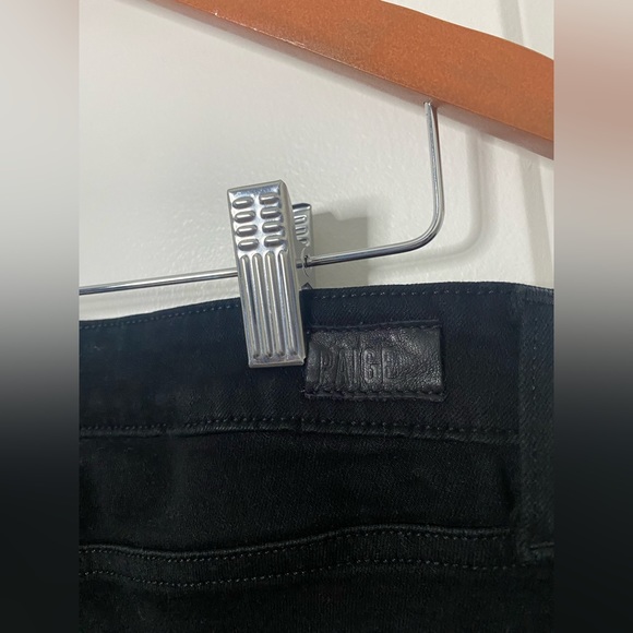 Paige verdugo ultra skinny black high waisted jeans - Picture 8 of 11